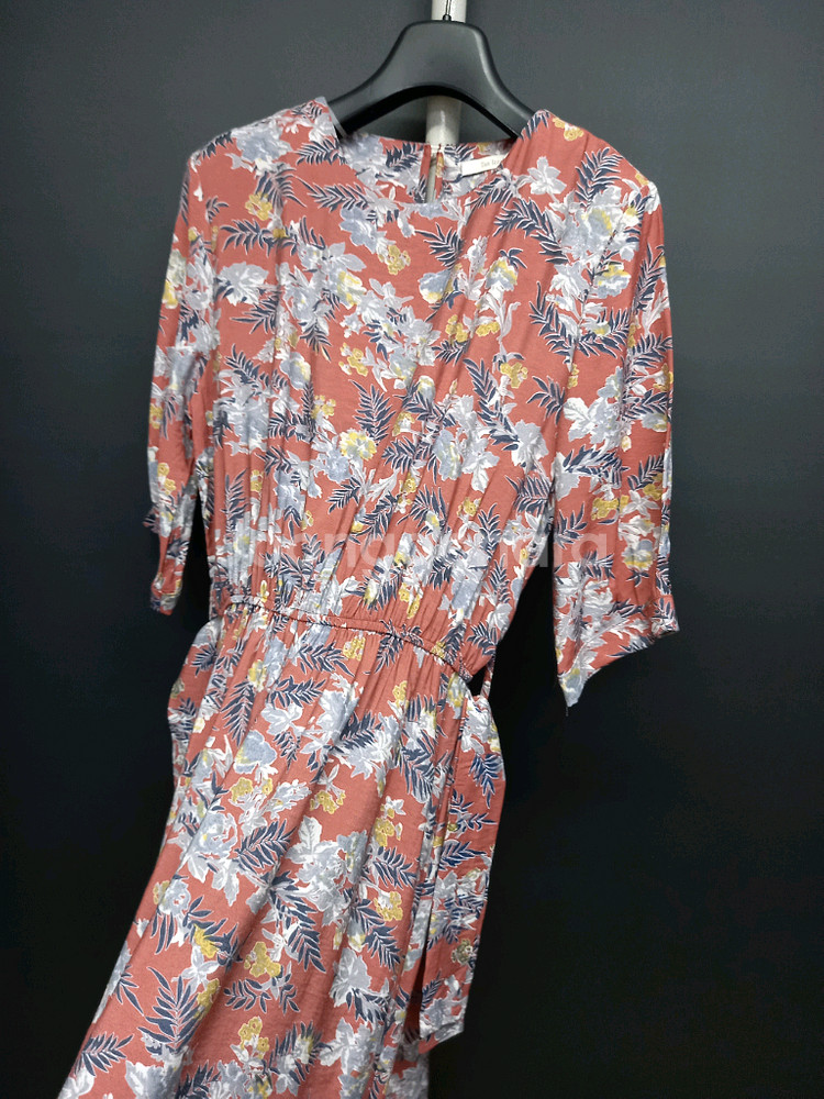 더 아이잗 춘하 레이온 맥시 롱 원피스 F 33-66--5