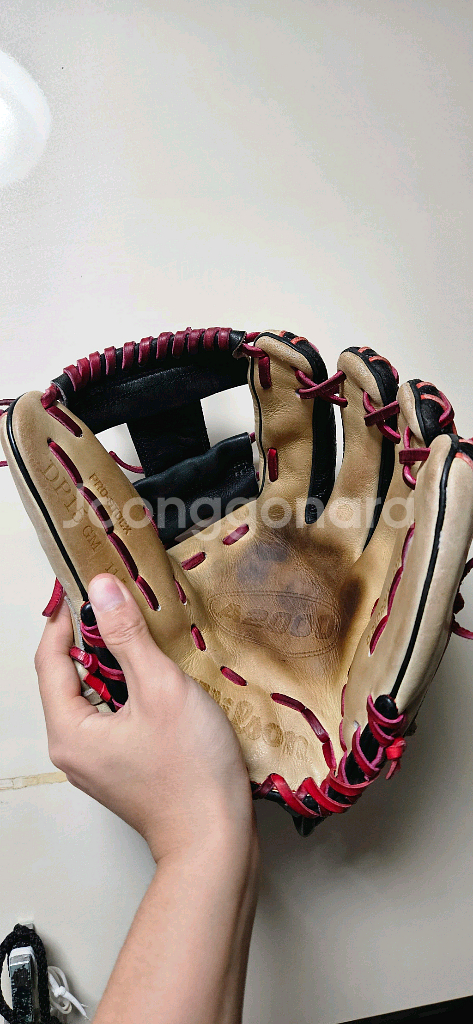 윌슨 A2000 DP 게임모델 야구글러브--0