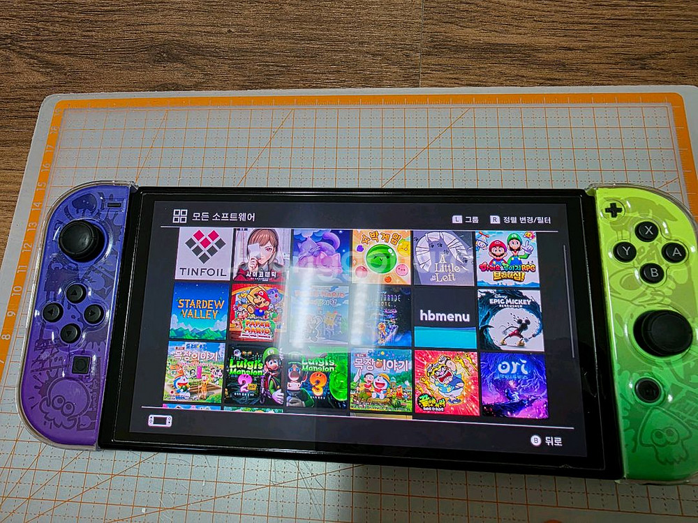 닌텐도 스위치 OLED 스플래툰 에디션 판매합니다!--4