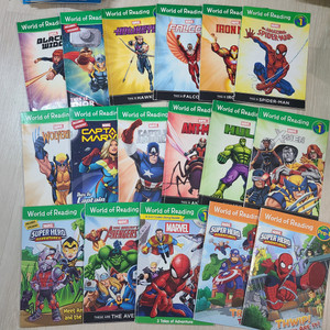 마블 월드오브리딩 영어 원서 정품 29권 잠수네