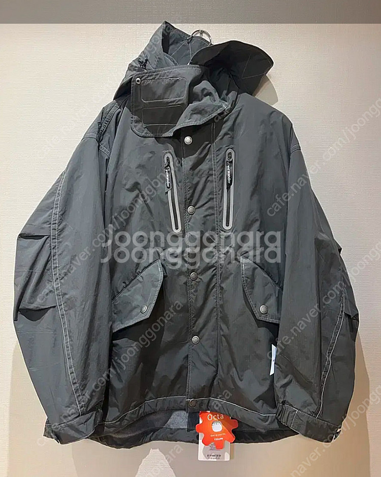 앤드원더 andwander fishtail octa coat(s/m)--0