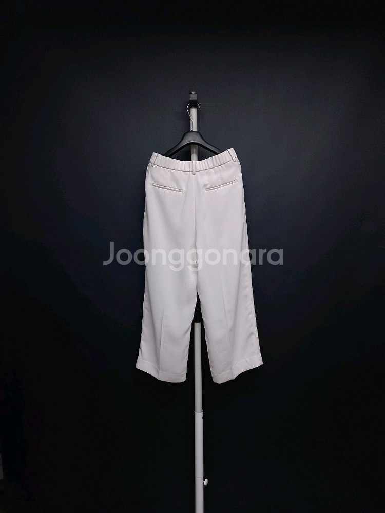 베라왕 춘하 쉬폰 하이웨스트 일자통핏 9부 팬츠 66--1