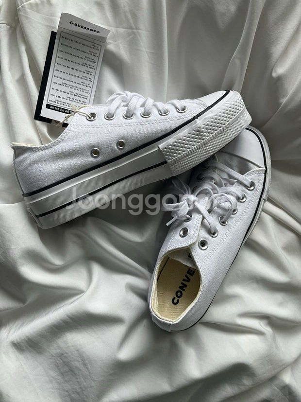 컨버스 올스타 플랫폼 스니커즈 240--2