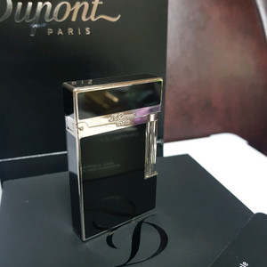 풀세트 듀퐁라이터 라인2 쌍불 ca16296 블랙래커