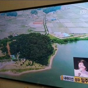 삼성 벽걸이스탠드 65인치 TV