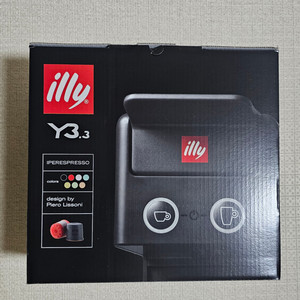일리 Y3.3 커피머신 화이트 새상품