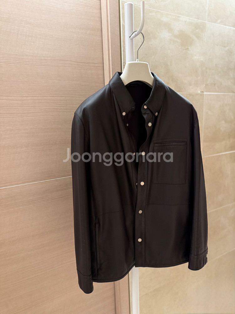 에르메스 가죽자켓--1