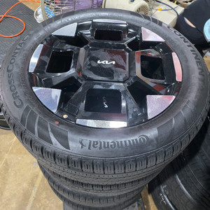 더뉴카니발 19인치 순정 휠타이어 세트