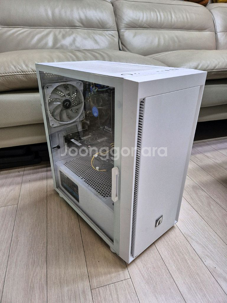 사무용/게이밍 PC 본체 i5-8400 6코어 GTX1060 화이트--1