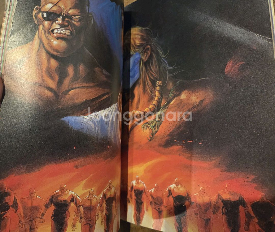 스트리트파이터2 가두패왕 컬러화보집--4