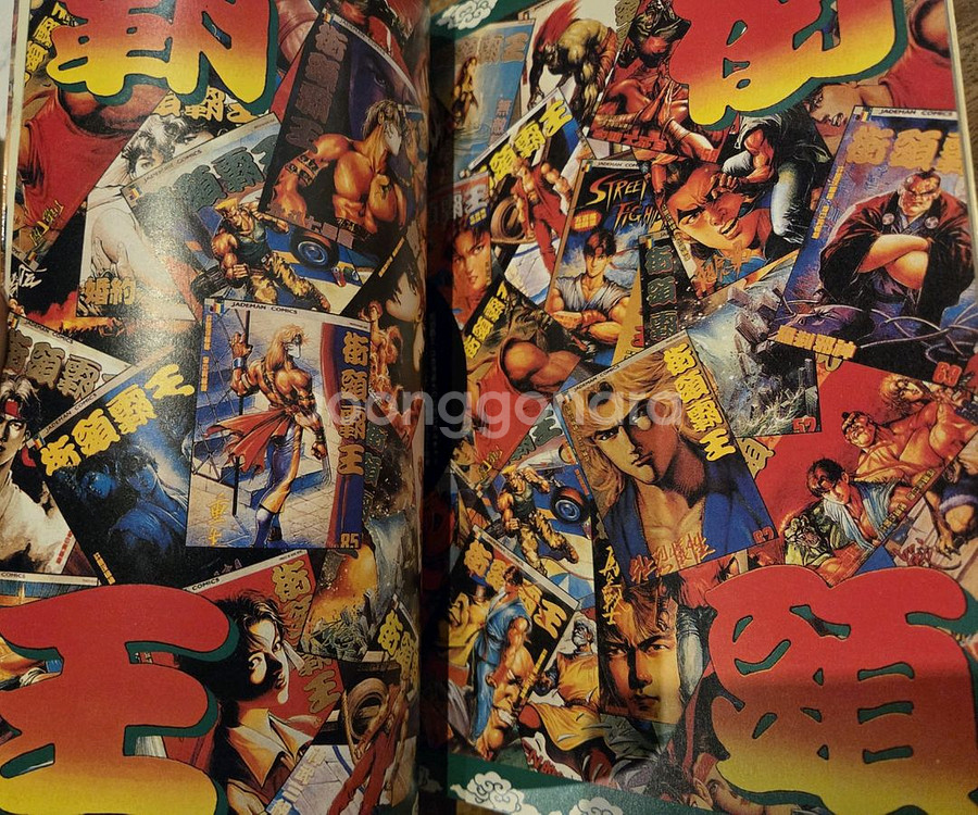 스트리트파이터2 가두패왕 컬러화보집--7