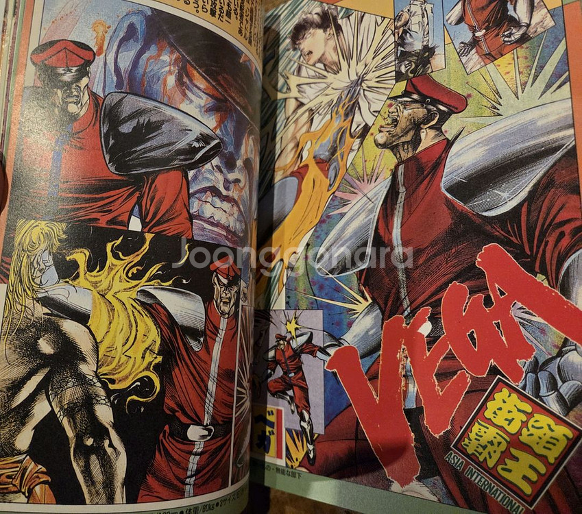 스트리트파이터2 가두패왕 컬러화보집--9