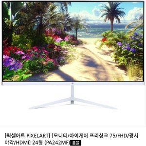 픽셀아트 24인치 FHD HDR75 무결점 모니터 PA242MF