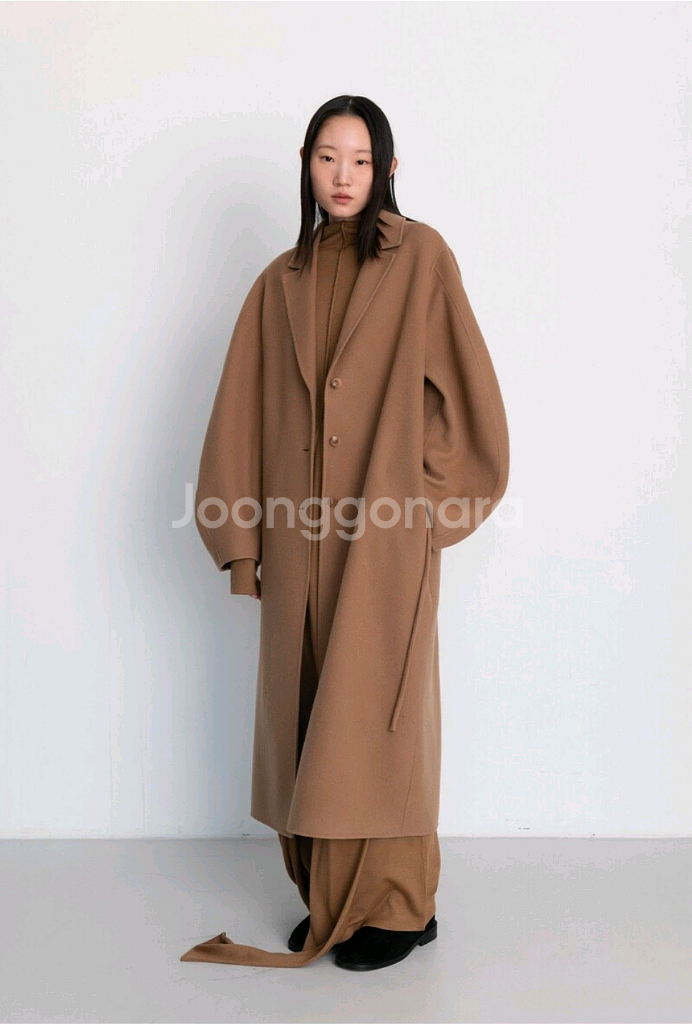 le17septembre BALLOON ARM HANDMADE COAT [CAMEL] 르917--0