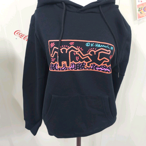 키스해링 기모 후드95