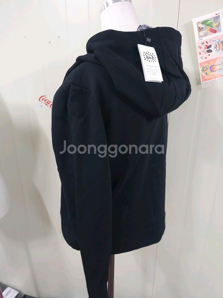 키스해링 기모 후드95--1