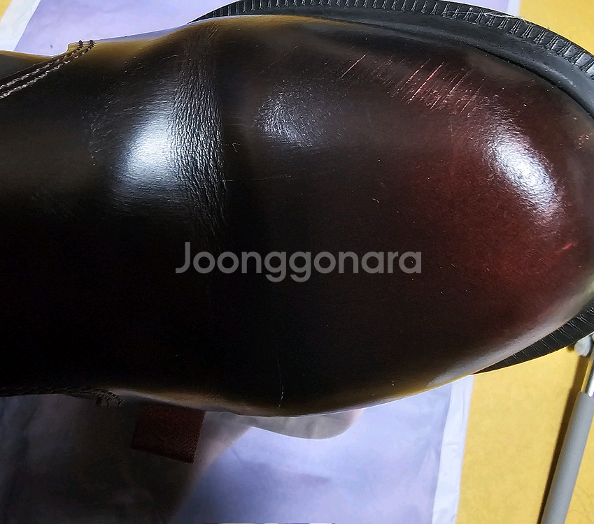 닥터마틴 플로라 첼시부츠 버건디 UK4--7