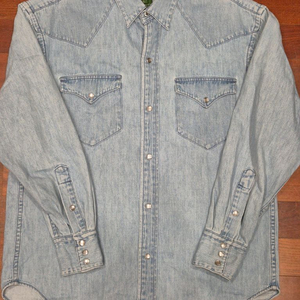 폴로 랄프로렌 컨트리 빈티지 웨스턴 데님 셔츠