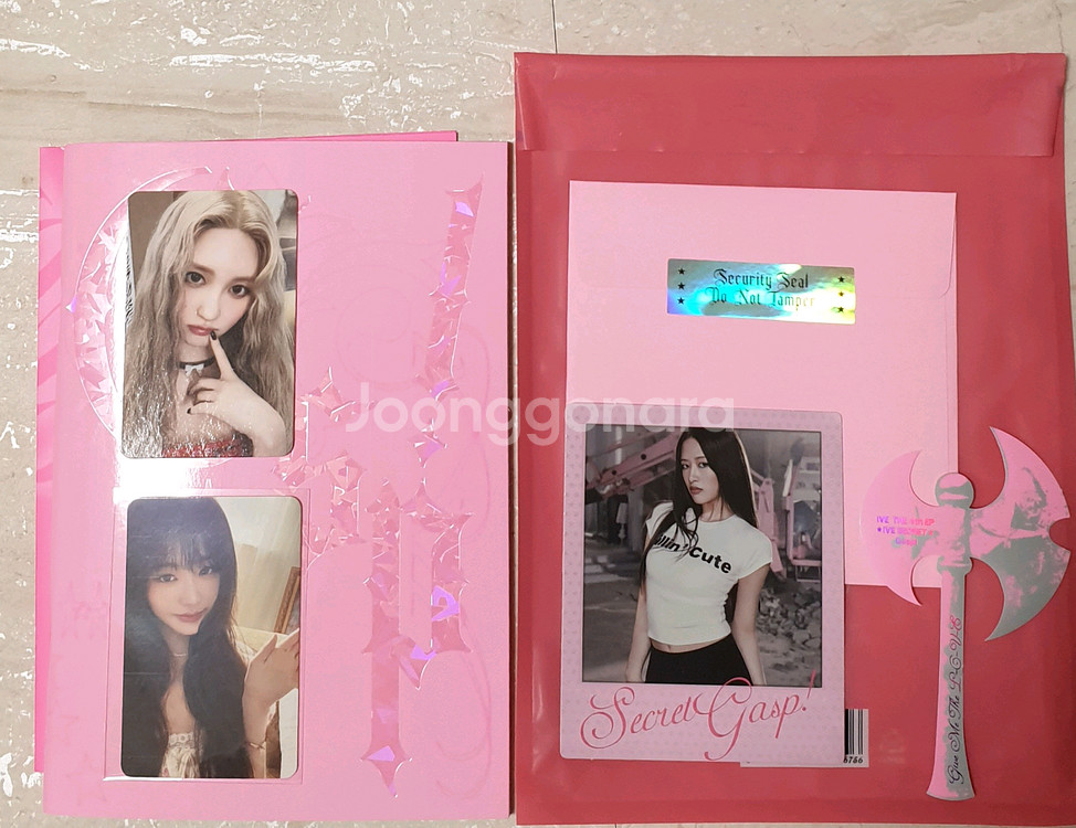 아이브 앨범 미공포 뮤코 애플뮤직 특전 판매합니다 장원영 원영 가을 포카--0