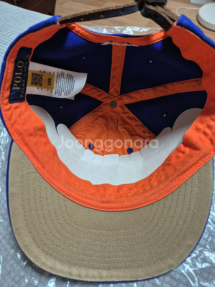 폴로 랄프로렌 P 로고 볼캡--1