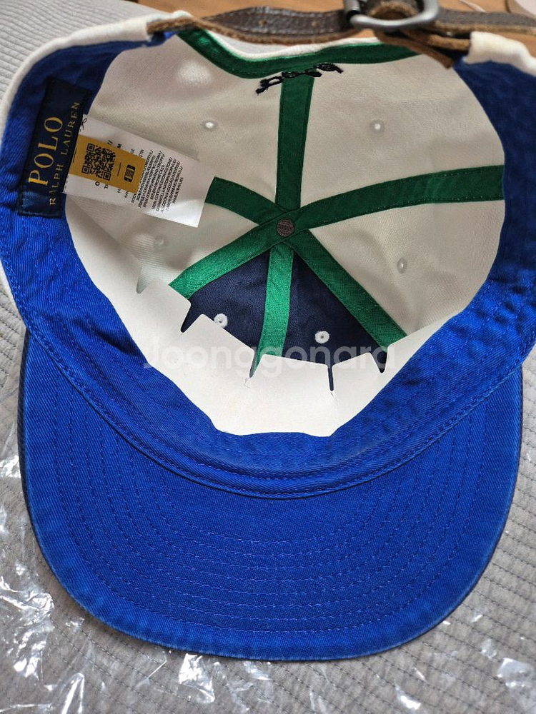 폴로 랄프로렌 P 로고 볼캡--4