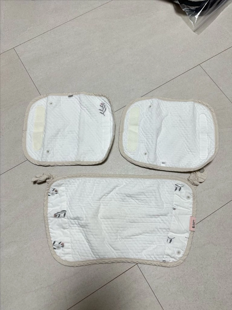 밤부베베 아기띠 침받이 이미지
