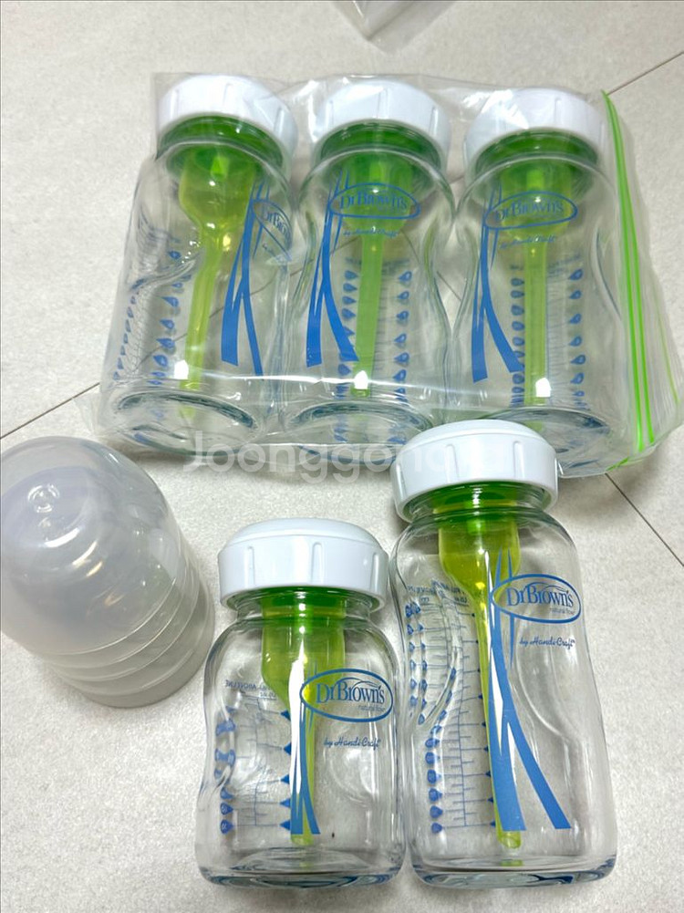 닥터브라운 유리젖병 일괄--0