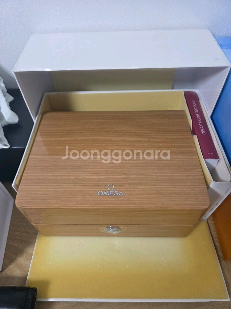 오메가 컨스틸레이션 34mm쿼츠 시계--7