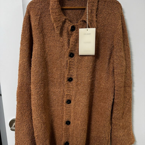 아워레가시 빅 가디건 카라멜 클라우디 코튼 48