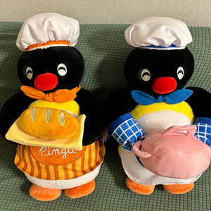 요리사핑구 베이커리핑구 셰프핑구 인형 40cm + 덤 핑구얼굴키링