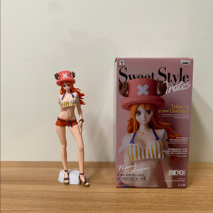 [반프레스토, 반다이] 원피스 스위트스타일 일반컬러 나미 금고양이 피규어