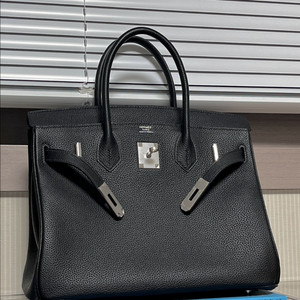 버킨 30 블랙 은장 올수공