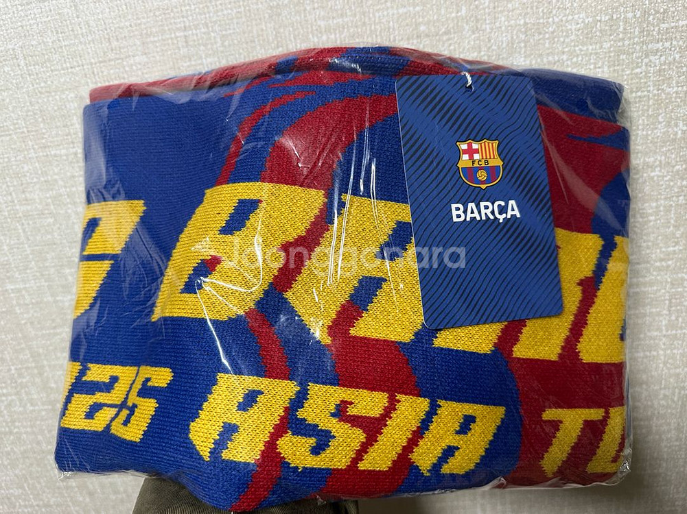 새제품)바르셀로나 2025 아시아투어 머플러 대구fc fc서울--0