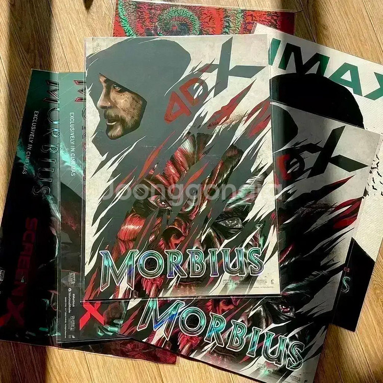 모비우스 아이맥스4DX스크린엑스포스터 필름마크아트카드 스페셜티켓 마블영화--1