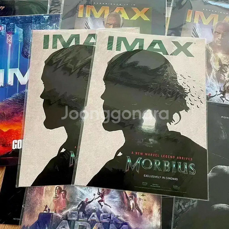 모비우스 아이맥스4DX스크린엑스포스터 필름마크아트카드 스페셜티켓 마블영화--3