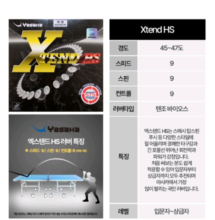 인기)이진권 라켓.러버세트(하드케이스증정)이진권SZ카본FL ST(장지커슈퍼ZLC성능)+야사카.엑스텐드적흑부착+하드케 이미지