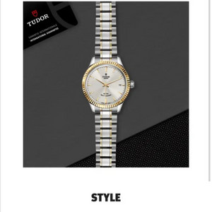 튜더 스타일 34mm 남녀공용 풀박