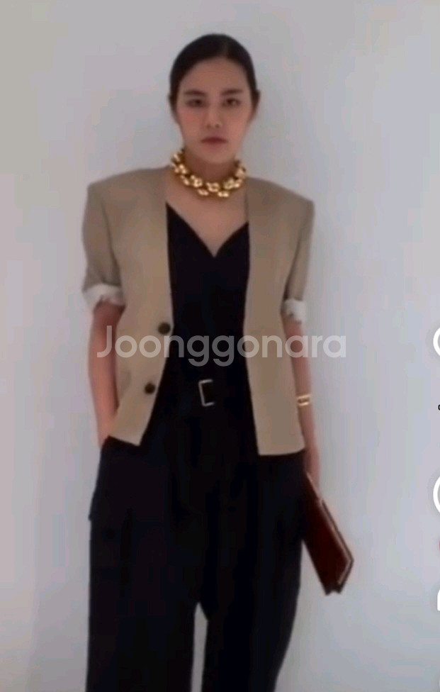 넘버프로젝트 점프수트 (새상품)--6