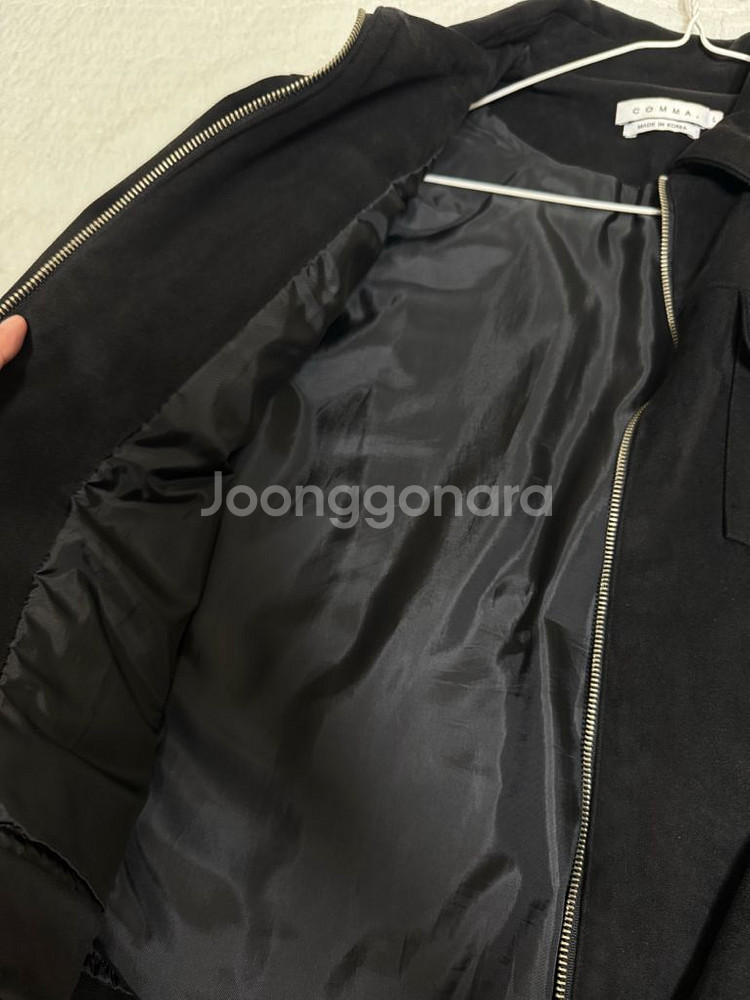 검정스웨이드 자켓--2