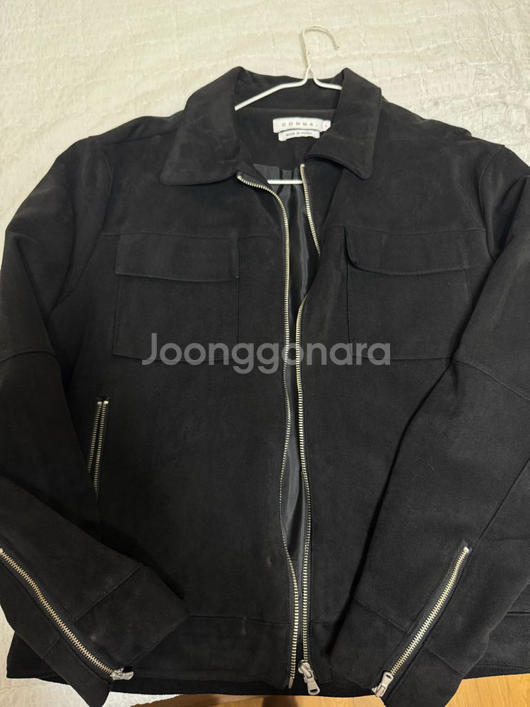 검정스웨이드 자켓--1