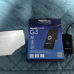 사운드블라스터 G3 팝니다