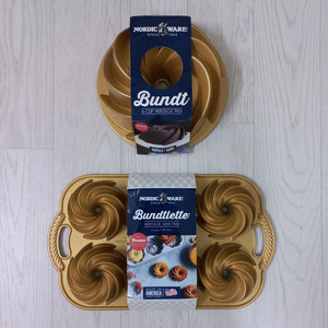 노르딕웨어 헤리티지 6컵 번트팬, 번틀렛팬 케이크팬 세트