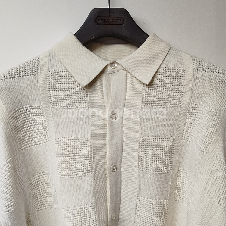 새제품 105~110 남자니트 겨울니트 카라 가디건--3