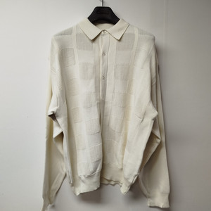 새제품 105~110 남자니트 겨울니트 카라 가디건