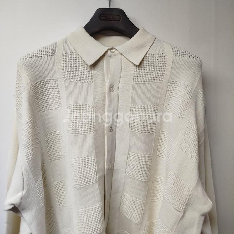 새제품 105~110 남자니트 겨울니트 카라 가디건--1