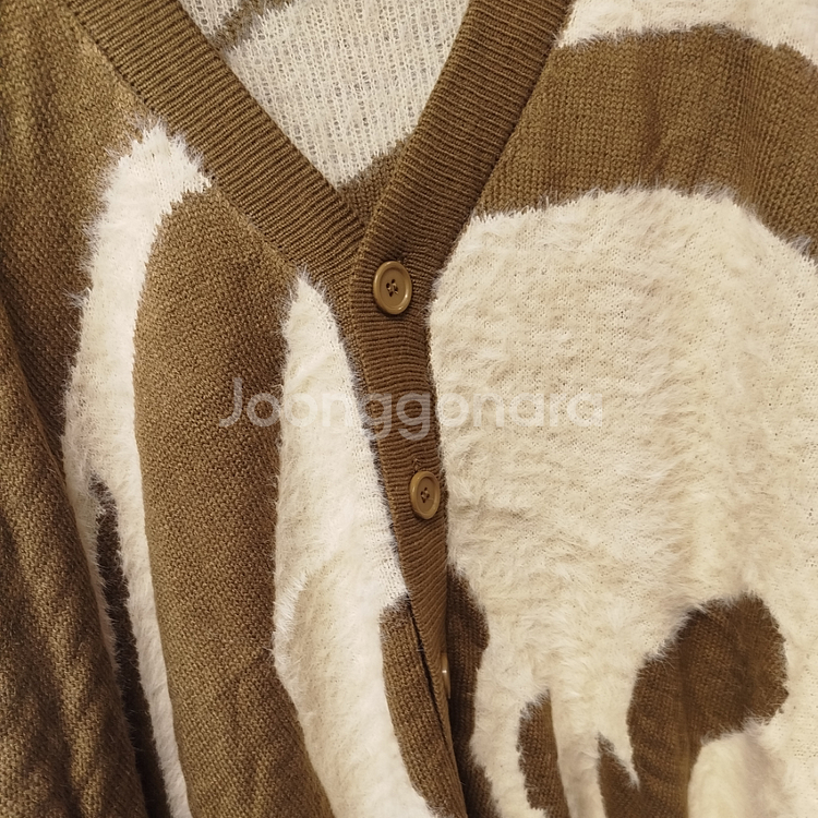 새제품 105~110 남자니트 모헤어 오버 남자 가디건--5