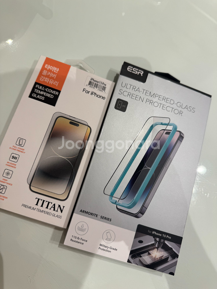 아이폰 15PRO 256GB 네추럴 티타늄 최상급(찔러보기 사절)--7