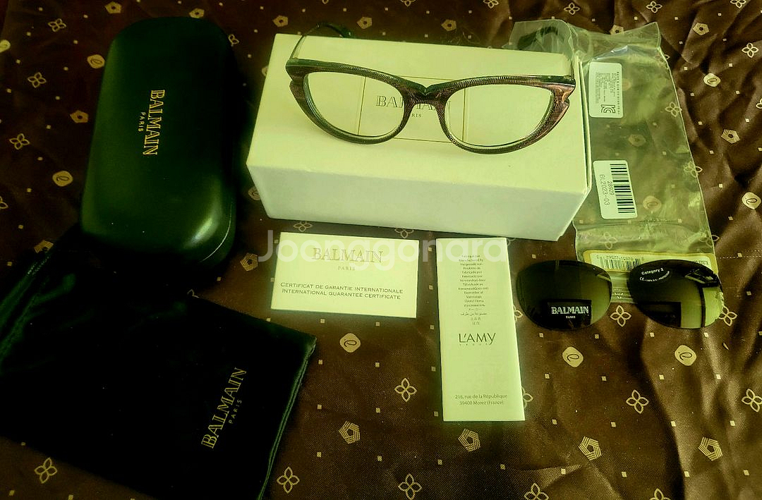 [미사용 새상품] 발망 선글라스+안경테--4