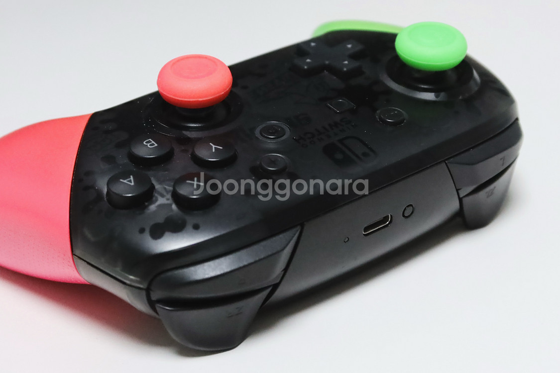 닌텐도 스위치 프로 컨트롤러 프로콘 스플래툰 에디션 판매--2