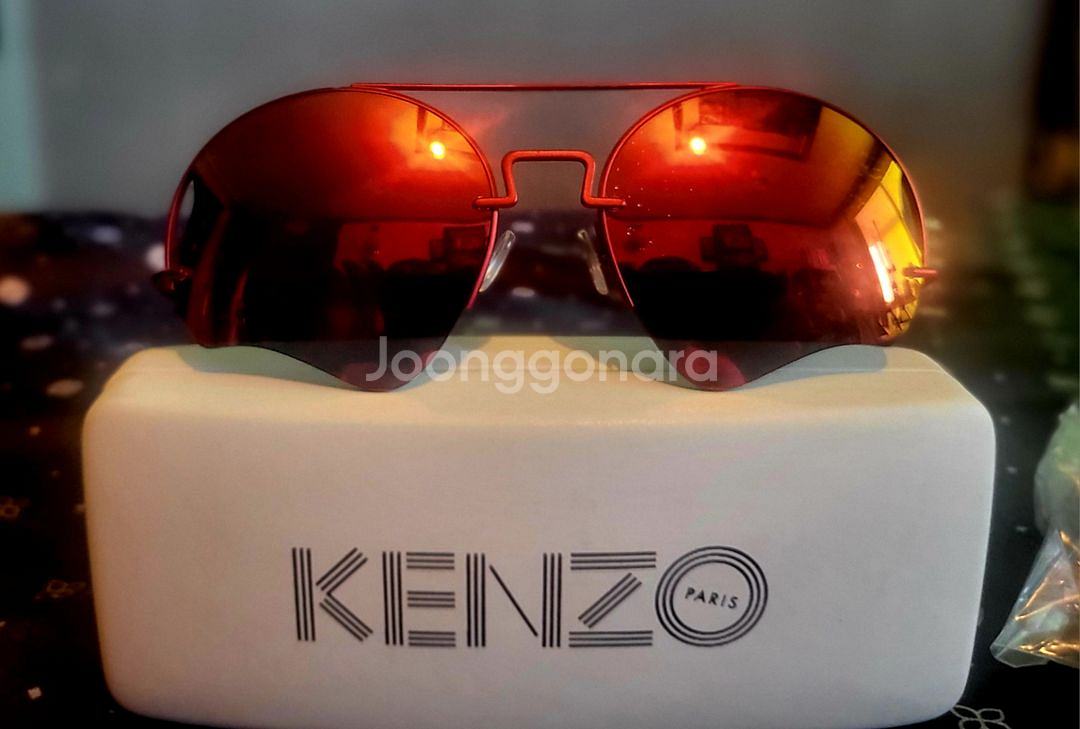 [미사용 새상품] KENZO-겐조 미러 선글라스--0